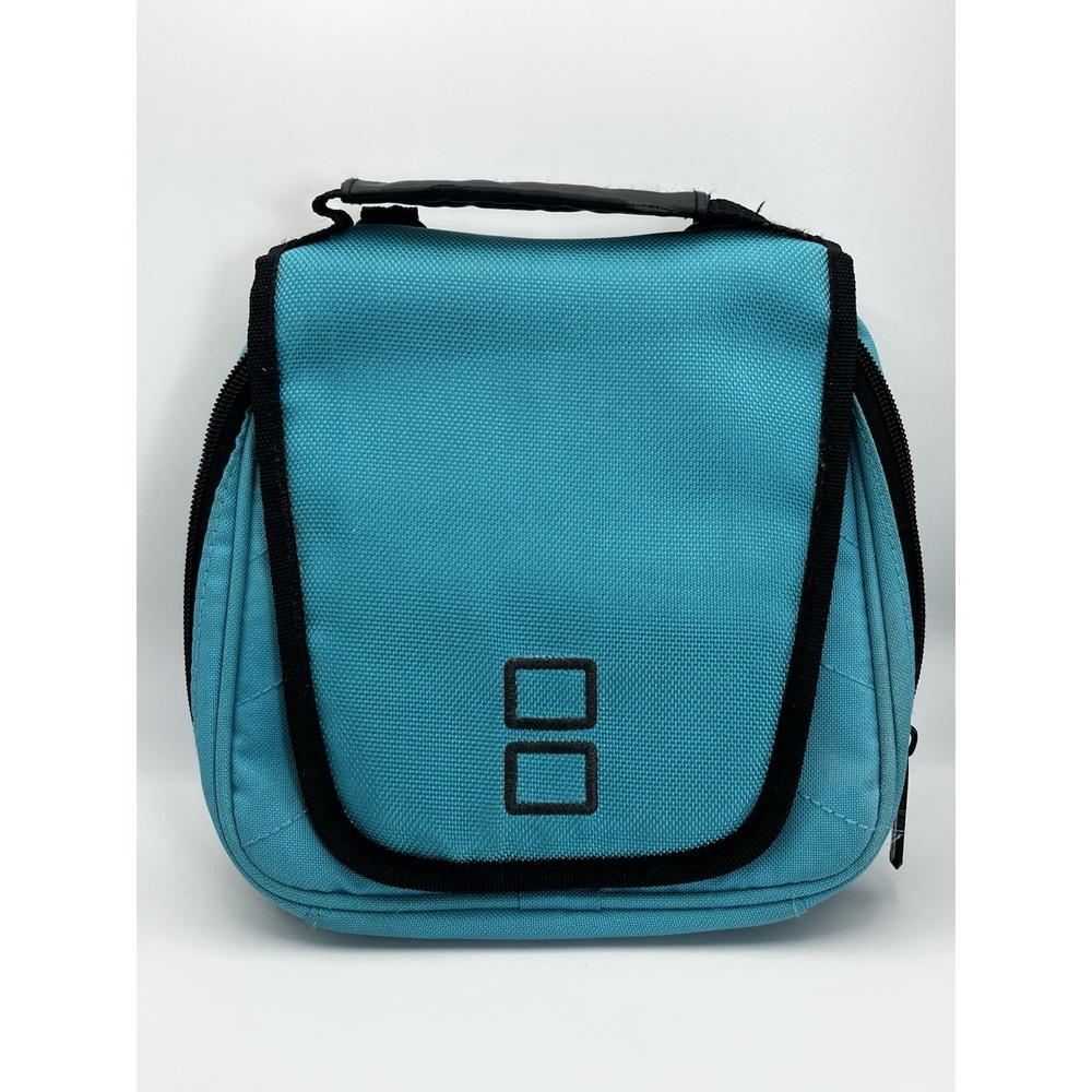 Official Nintendo DS Travel Case Bag Teal Turquoise 20 Game Storage OEM PowerA‎